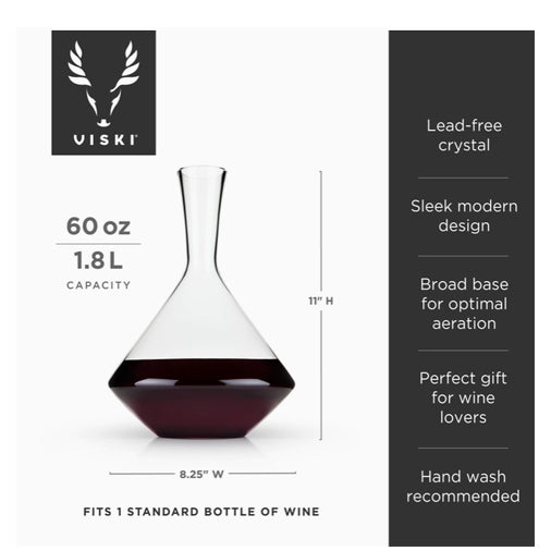 Raye™ Angled Crystal Wine Decanter