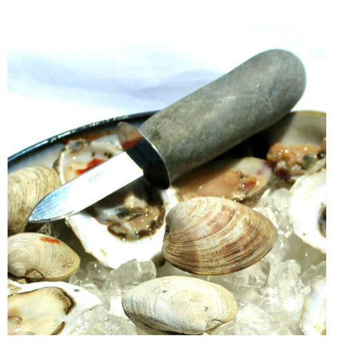 Beach Stone Clam Shucker