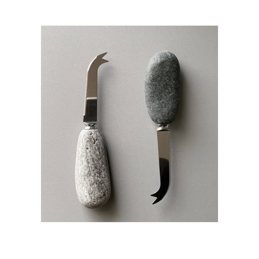 Beach Stone Cheese Knife