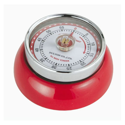 Red Retro Kitchen Time