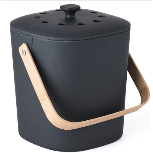 Bamboozle Countertop Compost Bin - Graphite