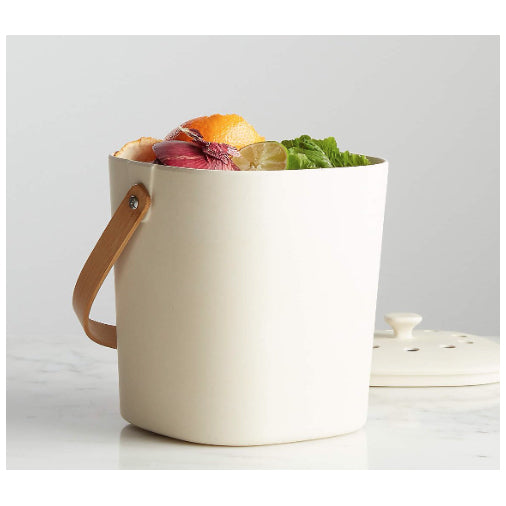 Bamboozle Countertop Compost Bin - Natural