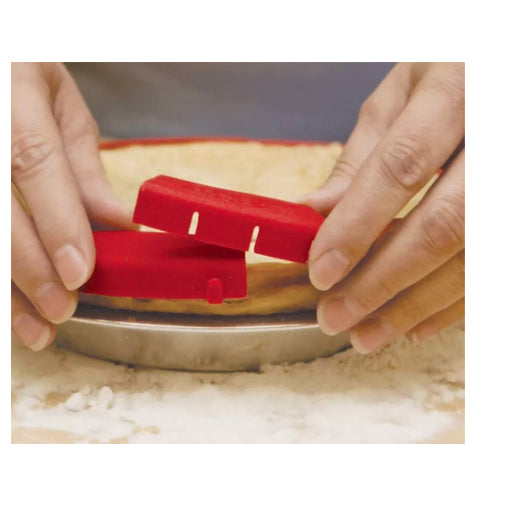 Pie Crust Shield Protector, Adjustable 8 to 11.5-in