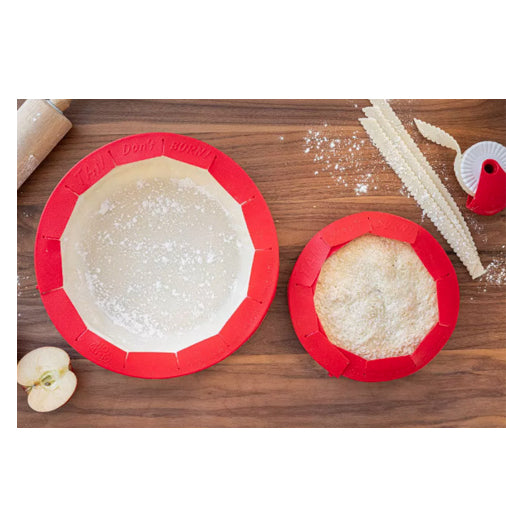 Pie Crust Shield Protector, Adjustable 8 to 11.5-in