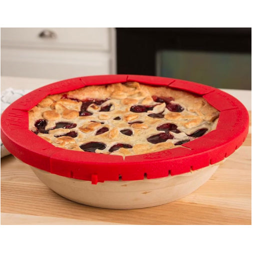 Pie Crust Shield Protector, Adjustable 8 to 11.5-in