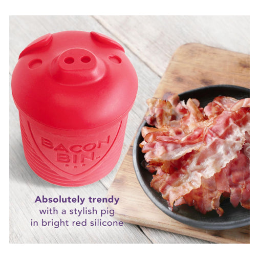 Mini Bacon Bin, Red