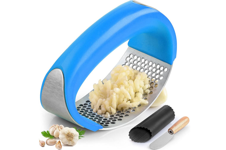 Garlic Press Rocker Blue