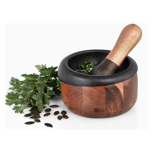 Cast Iron Mortar and Pestle