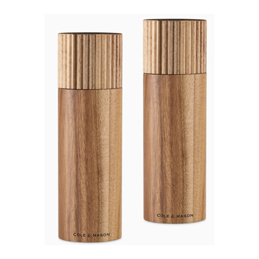 Galloway Acacia Salt & Pepper Mill Set