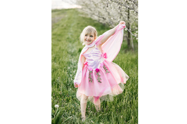 Pink Forest Fairy Costume Ages 5/6 - Great Pretenders