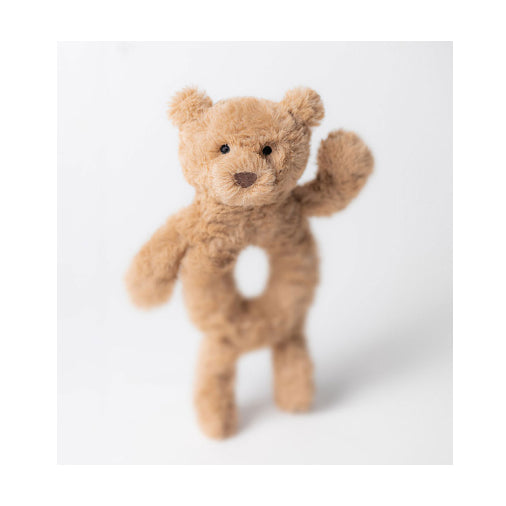 Jellycat Bartholomew Bear Ring Rattle