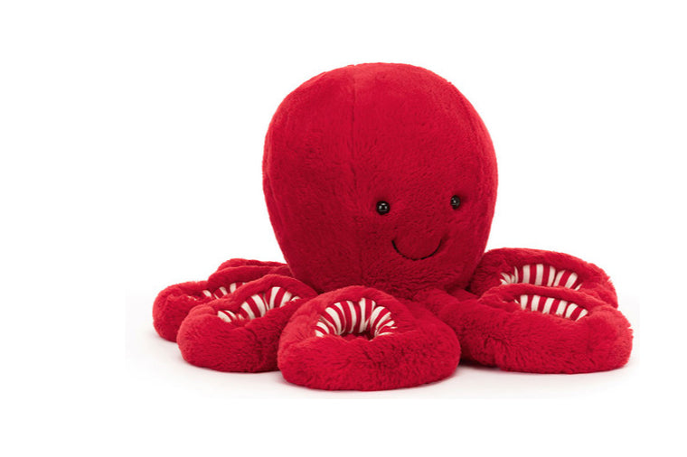 Jellycat - Cranberry Octopus Little