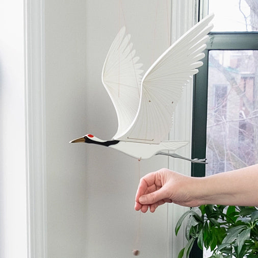 Crane Flying Bird Mobile