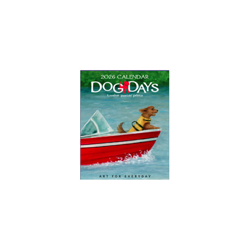 Art for Everyday - Erica Leigh's 2026 Dog Days Desk Calendar 5x7