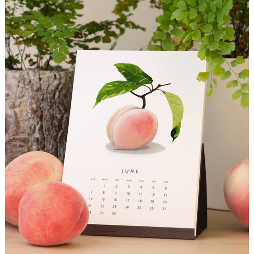 2026 Felix Doolittle Fresh Fruit Desk Calendar
