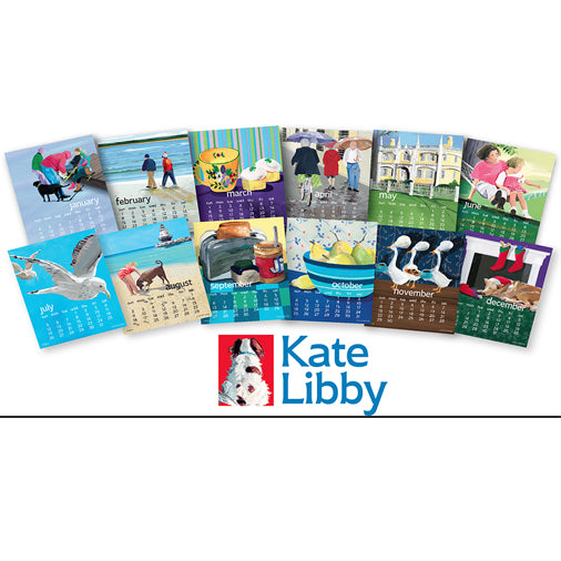 Art for Everyday - Kate Libby 2026 Desk Calendar 5x7