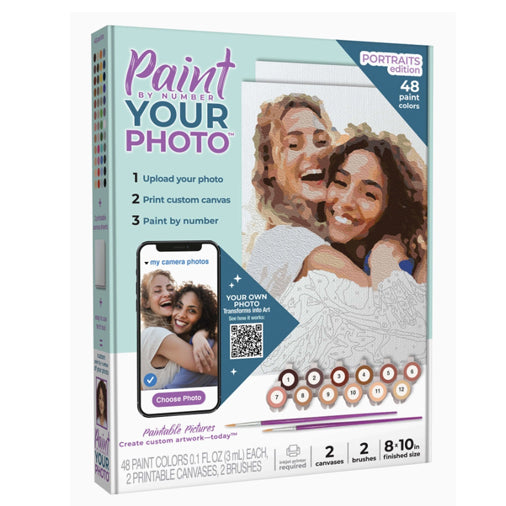 Portraits Edition - Paint Your Photo by Number