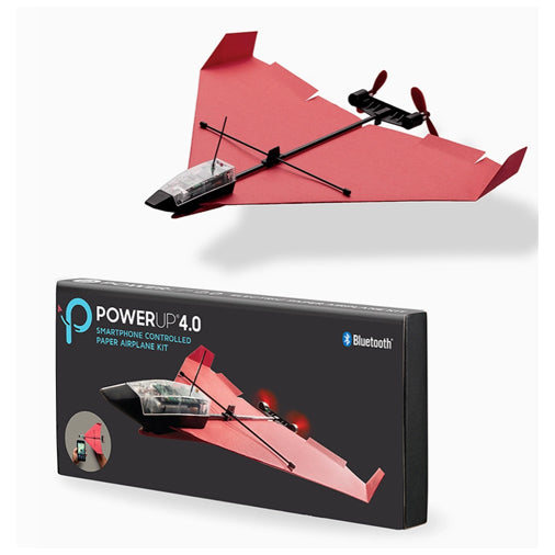 PowerUp 4.0 Smartphone Controlled Electric Paper Airplane Kit