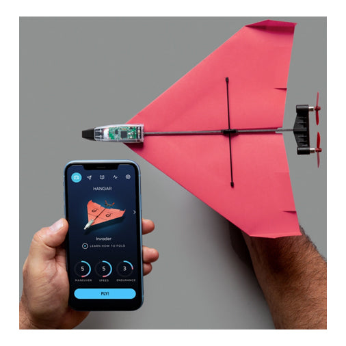 PowerUp 4.0 Smartphone Controlled Electric Paper Airplane Kit
