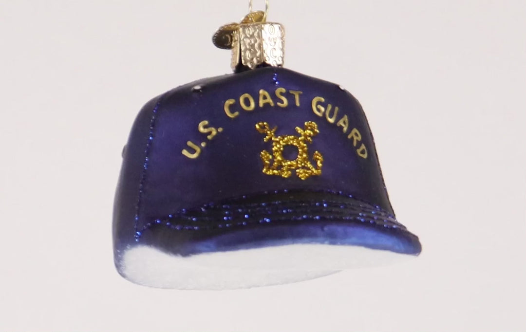 Old World Christmas - Coast Guard Cap Ornament