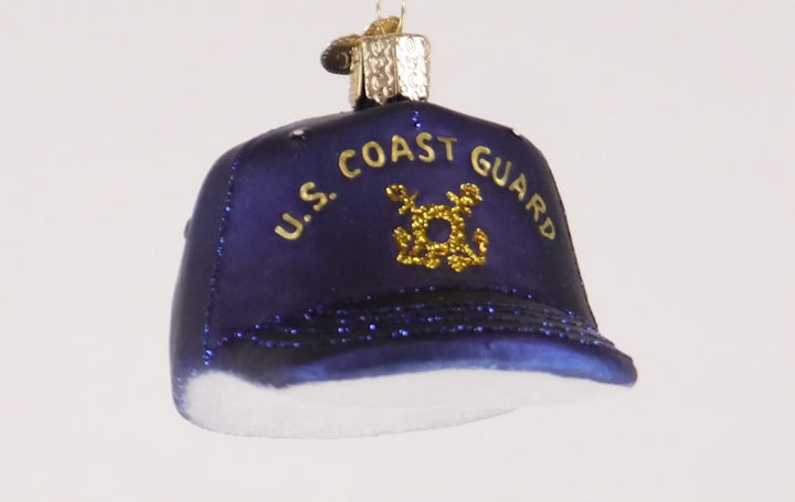 Old World Christmas - Coast Guard Cap Ornament
