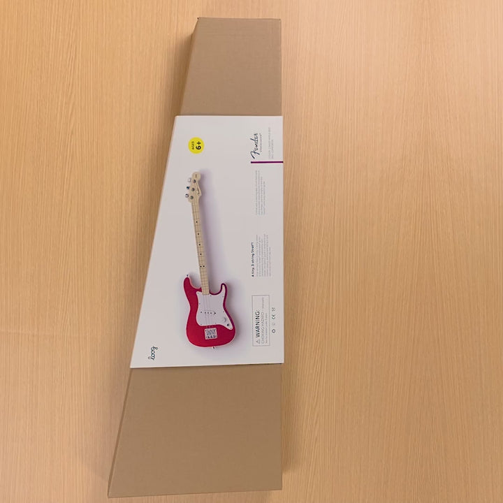 Loog Guitars - Fender Stratocaster Candy Apple Red