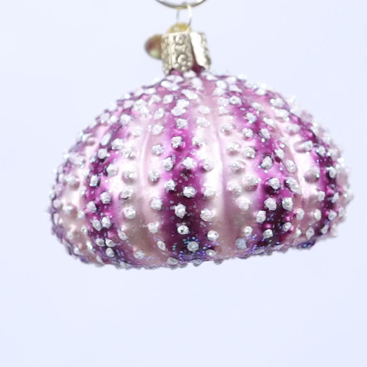 Old World Christmas - Purple Sea Urchin Ornament