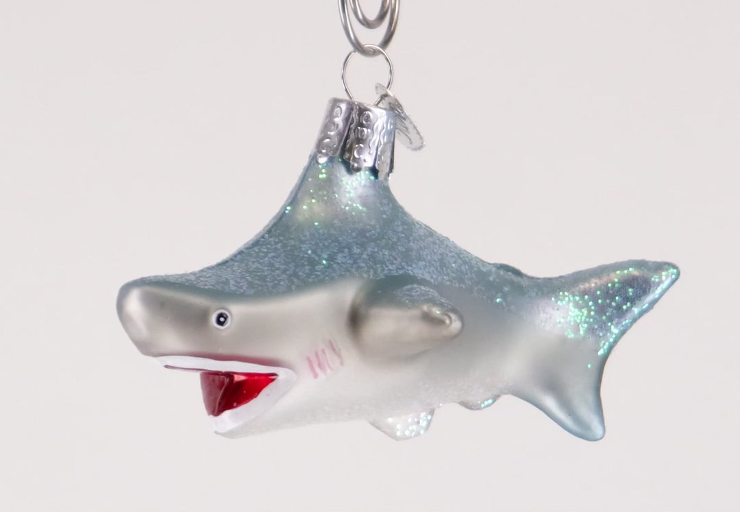 Old World Christmas - Shark Ornament