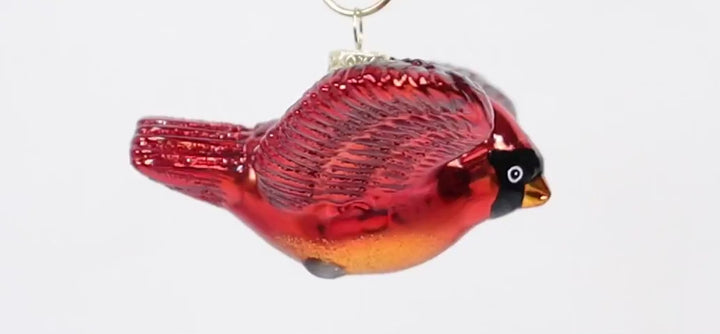 Old World Christmas - Cardinal In Flight Ornament