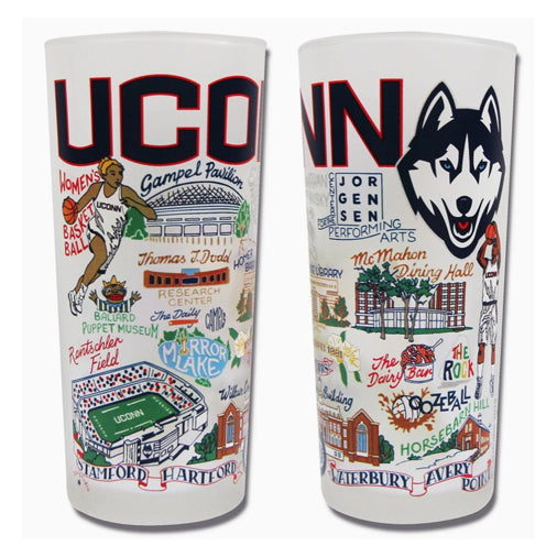 Catstudio UCONN Drinking Glass