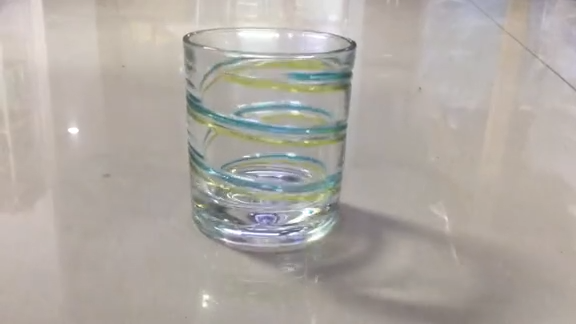 Spinning Whiskey Glass
