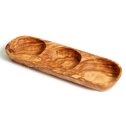 Olive Wood Snack Tray