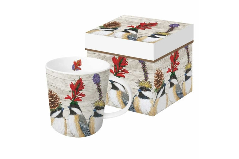The Chickadee Sisters Gift-Boxed Mug  - Vicki Sawyer