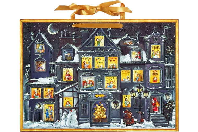 Alison Gardiner - Christmas House at Night Advent Calendar