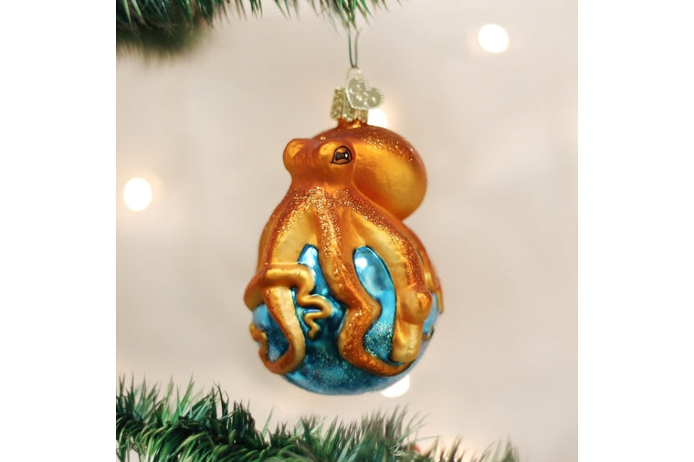 Old World Christmas - Octopus Ornament