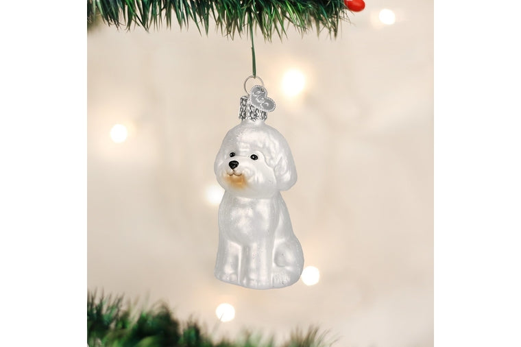 Old World Christmas - Bichon Frise Ornament