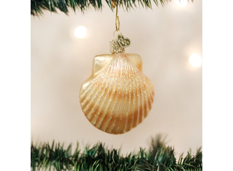 Old World Christmas - Scallop Shell Ornament