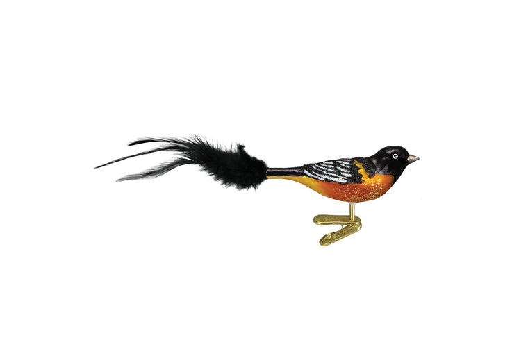 Old World Christmas - Baltimore Oriole Clip-On Ornament