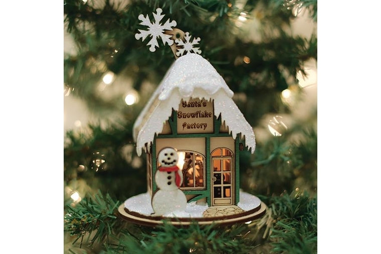 Ginger Cottages - Santa's Snowflake Factory