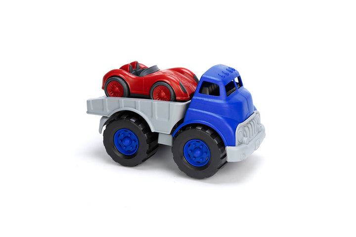 Green Toys - Flat Bed Truck and Race Car