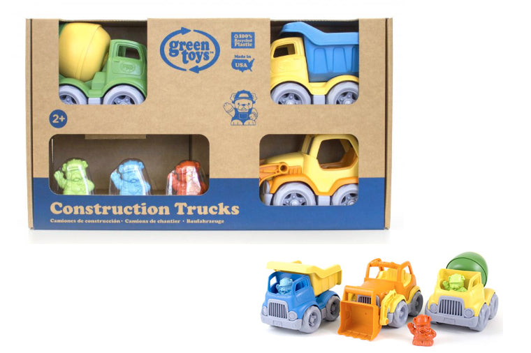 Green Toys - Construction Trucks Set