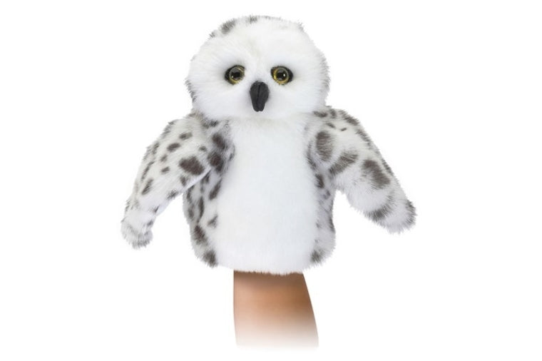 Little Snowy Owl Hand Puppet