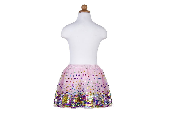 Pink Party Fun Sequin Skirt