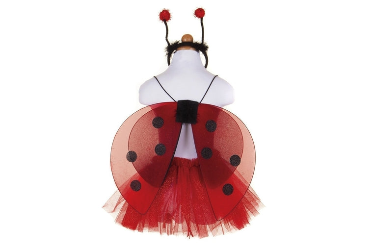 LadyBug Tutu and Wings Costume