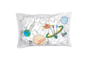 Space Explorer Color-In Pillowcase