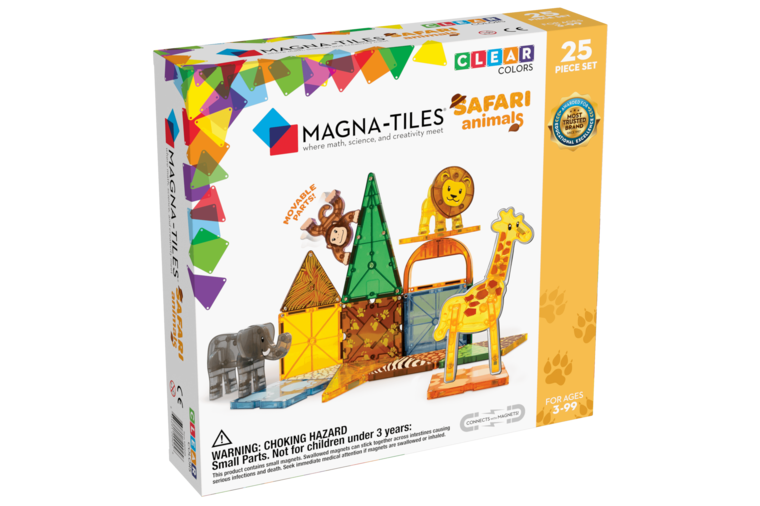 Magna-Tiles Safari Animals 25 pieces