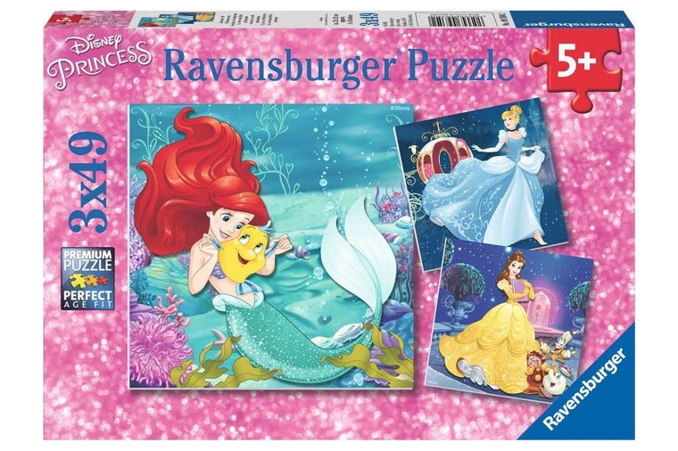 Ravensburger - Disney Princesses Adventure Puzzles - 49 pieces