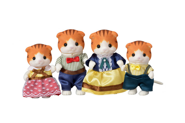 Calico Critters - Maple Cat Family