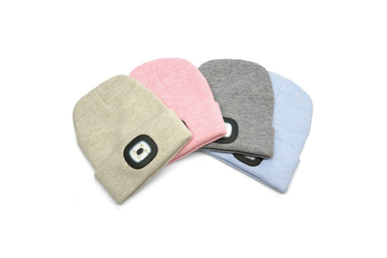 Night Scope - Rechargeable LED Beanie - Women's