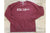 Maroon Crewneck Unisex Fleece Sweatshirt, Old Lyme